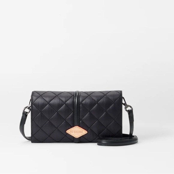 MZ Wallace Quilted Black Crossbody Bag brand new - Picture 1 of 9